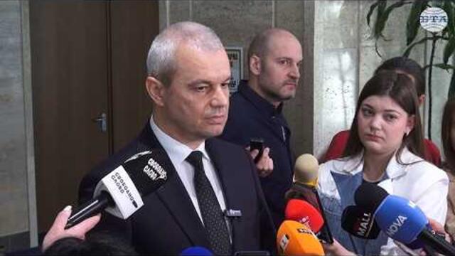 Костадин Костадинов е сигнализирал ДАНС за изказвания на президента за българските евреи