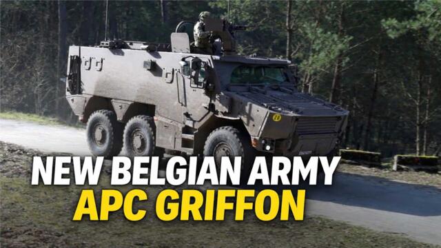 Inside New Belgian Army Griffon 6x6 Armored Vehicle French Commentary English Subtitles