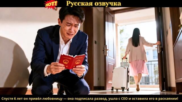 Спустя 6 лет он привёл любовницу — она подписала развод, ушла с CEO и оставила его в раскаянии!