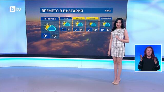 bTV Времето (11.03.2026 г. – централна емисия)