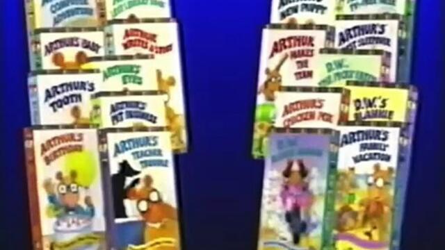 Arthur Gets Lost/Arthur's Treasure Hunt VHS Trailer (VHS Capture)