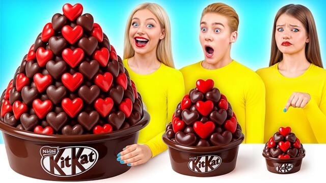 Предизвикателство за Голяма, Средна и Малка Чиния | Епични Хакове и Рецепти Multi DO Challenge