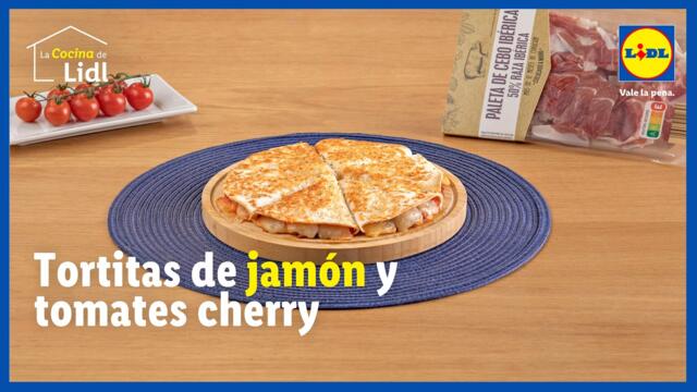 Tortitas de jamón y tomates cherrys 😋🍅 | Recetas con embutidos | Lidl España
