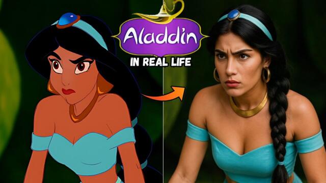 ✨ Aladdin in REAL LIFE | AI Disney Animation Remake Compilation