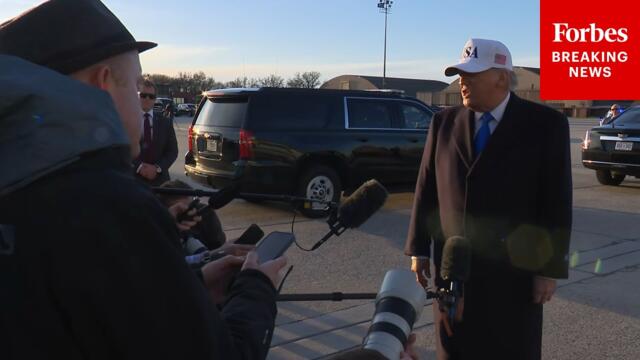 FULL GAGGLE: President Trump Takes Questions About Iran War