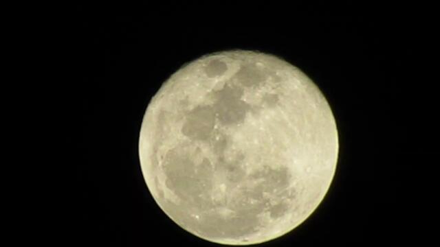 CLOSE UP VIEW OF FULL MOON by my canon camera from my home terrace ❤️