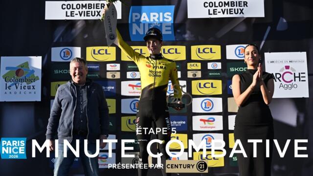 Paris-Nice 2026 - Stage 5 - Century 21 most aggressive rider minute