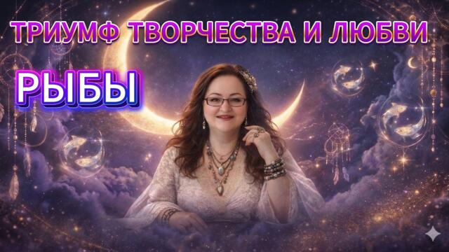 Рыбы  Новолуние 19.3 - это ВАШ выход! Станьте главным героем фильма — сценарий уже написан звездами!