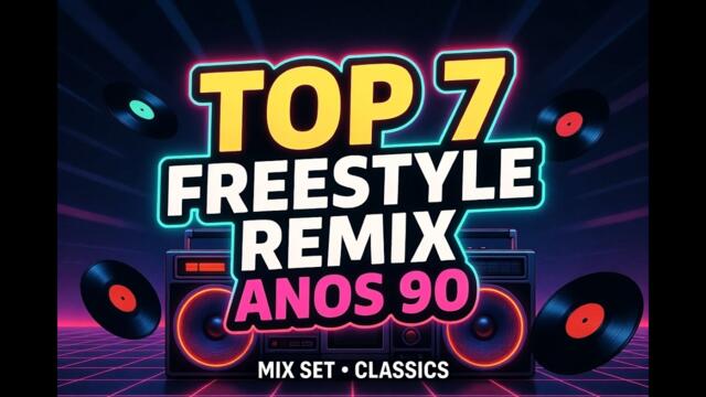 TOP 7 FREESTYLE REMIX ANOS 90 | REAL McCOY, SNAP!, ROZZALLA & B.G. THE PRINCE OF RAP