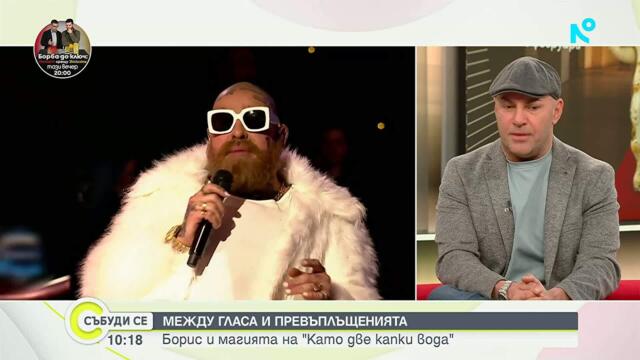 Между гласа и превъплъщенията: Борис и магията „Като две капки вода“