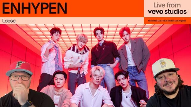 ENHYPEN - Loose | Live from Vevo Studios REACTION