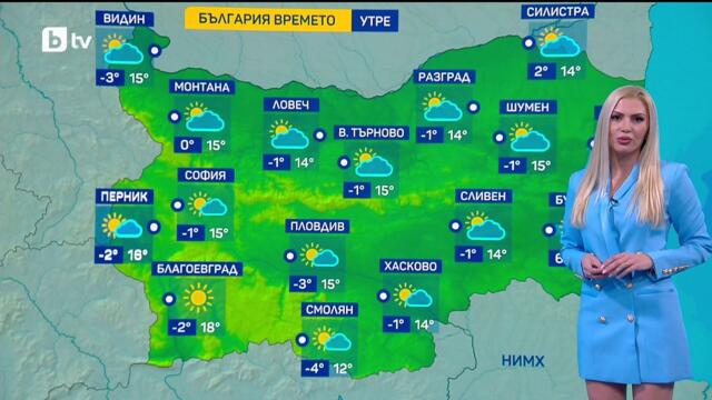 bTV Времето (14.03.2026 г. – централна емисия)