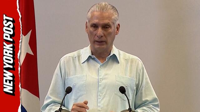 Cuban President Begins Talks With US Over Communist Country's Crippling Energy Crisis