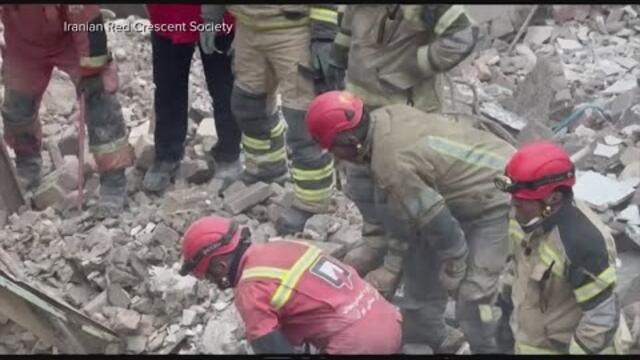 US bombs military sites on Iranian island as President Trump threatens its oil infrastructure