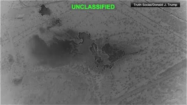 US bombs military sites on Iranian island as President Trump threatens its oil infrastructure