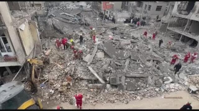 US bombs military sites on Iranian island as President Trump threatens its oil infrastructure