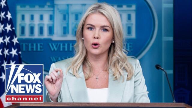 Karoline Leavitt: Trump is the first president to actually do something about Iran