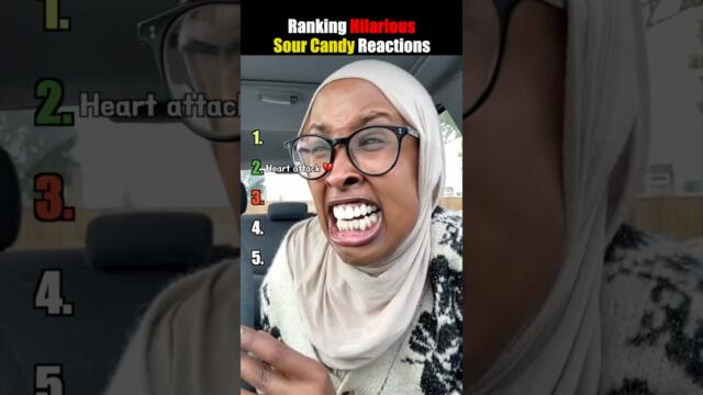 Ranking Hilarious Sour Candy Reactions 😂