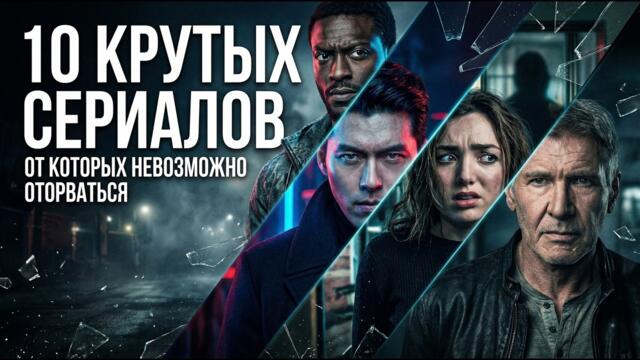 10 КРУТЫХ СЕРИАЛОВ ОТ КОТОРЫХ НЕВОЗМОЖНО ОТОРВАТЬСЯ