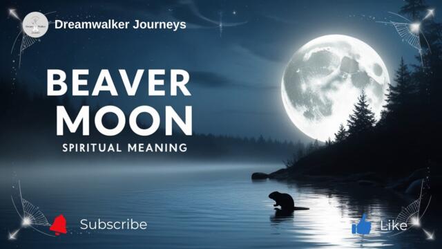 Spiritual Meaning of Beaver Moon | Preparation, Reflection & Winter Transformation