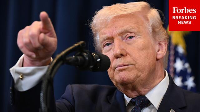 BREAKING NEWS: President Trump Takes Questions From Reporters About The Iran War