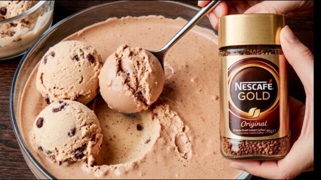 Ich wollte Kaffee trinken, machte aber beste Eis! Dieses hausgemachte Eis überrascht alle!  🤯