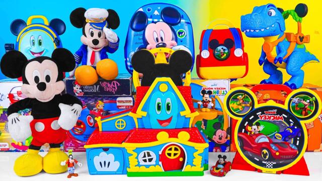 Satisfying with Unboxing Disney Mickey Mouse Jumbo Fun House Playset | Review Toys ASMR