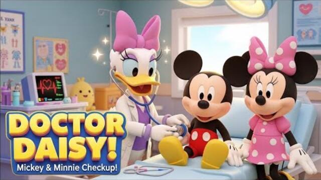 Mickey Mouse Kids Health Story | Donald Duck Funny Doctor Visit 3D Animation