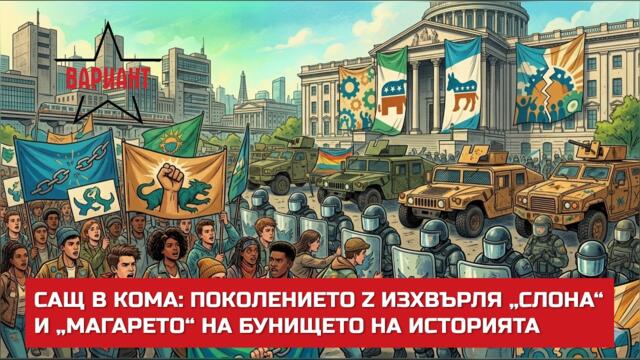 САЩ В КОМА: ПОКОЛЕНИЕТО Z ИЗХВЪРЛЯ „СЛОНА“ И „МАГАРЕТО“ НА БУНИЩЕТО НА ИСТОРИЯТА,  Вариант #818
