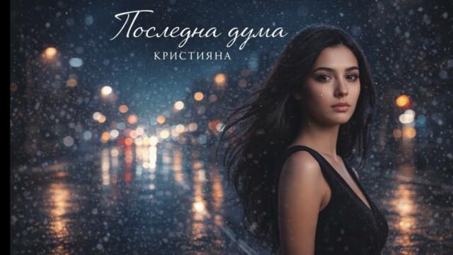 Кристияна - Последна дума (Емоционална поп-фолк балада 2026)