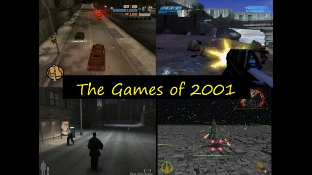 25 Years Ago: The Games of 2001! How Many Did You Play?