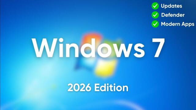 Windows 7 2026 Edition - The Most Stable Remaster Ever (Its Fast!)
