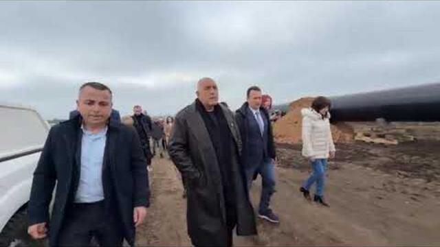 Лидерът на ГЕРБ Бойко Борисов посети Солниците край Провадия