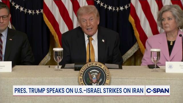 President Trump Middle East Update