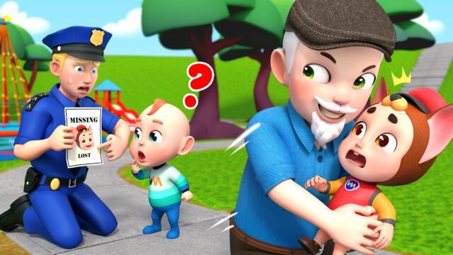 The Thief Took the Baby 😨 | Police to the Rescue | Police Song | Rosoo - Nursery Rhymes & Kids Songs