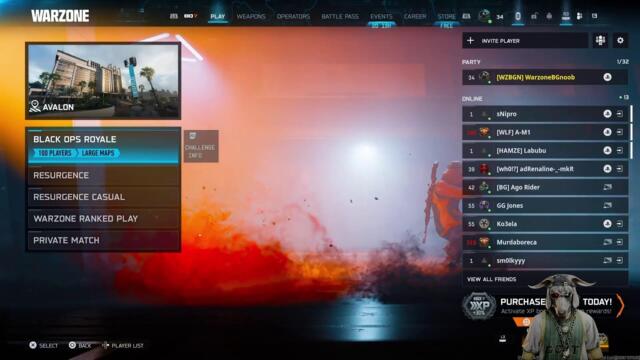 🔴 Live 🎮 Warzone: New Camo, New Sub – Goat Moves Forward 🐐🔥 (Ep. 345)