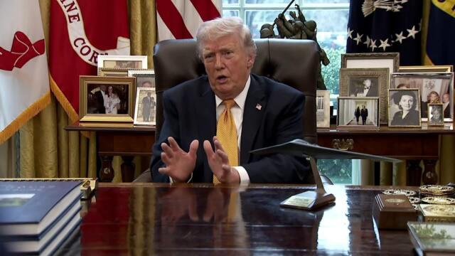 President Trump says White House is delaying China summit