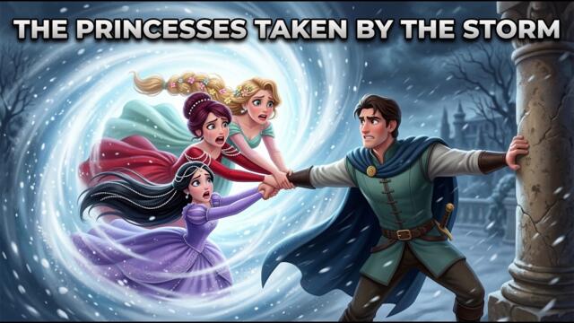 The Princesses Stolen By The Storm | English Stories | Animated Fairy Tails | Stories |