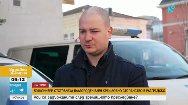 Бракониери отстреляха благороден елен край ловно стопанство в Разградско | 17 мар. 2026