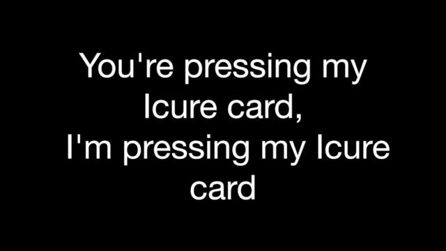 I CURE by Ivo Dimchev / lyrics video/