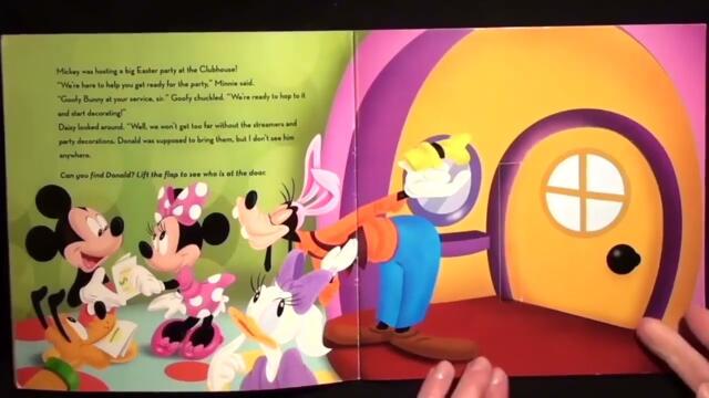 DISNEY MICKEY MOUSE "MICKEY'S EASTER HUNT" - Read Aloud Storybook for kids, children