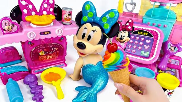 Minnie Mouse 2026🎀 Set Unboxing del maquillaje vs juego médico rosa de Minnie, colección de Disney