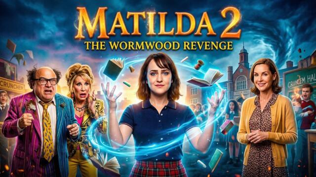 MATILDA 2 : THE WORMWOOD REVENGE - First Trailer | Mara Wilson, Danny DeVito, Rhea Perlman,  Davidtz