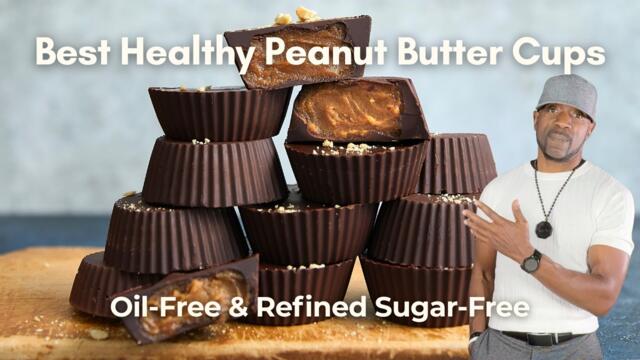 Best Healthy Reeses-Style Peanut Butter Cups Oil & Refined Sugar-Free