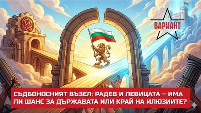 СЪДБОНОСНИЯТ ВЪЗЕЛ: РАДЕВ И ЛЕВИЦАТА – ИМА ЛИ ШАНС ЗА ДЪРЖАВАТА ИЛИ КРАЙ НА ИЛЮЗИИТЕ?,  Вариант #821