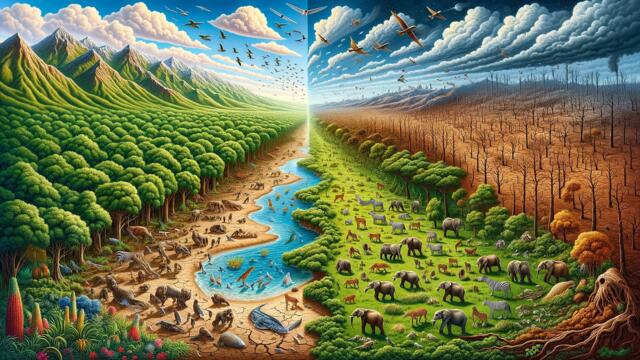 💚Unclear future!How greed is destroying our planet!🌍