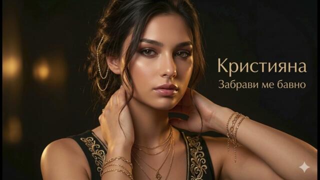 Кристияна - Забрави ме бавно (official audio 2026)