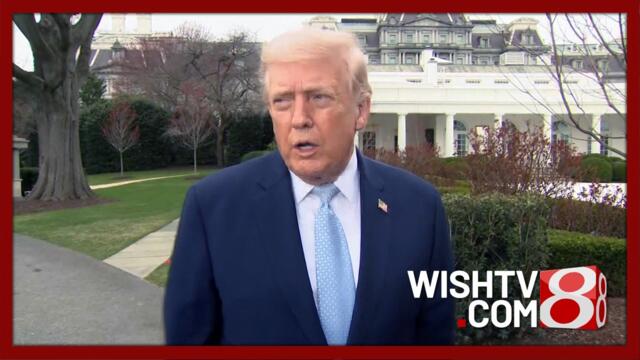 President Trump says the U.S. is close to meeting its objectives in the war with Iran