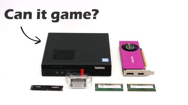 Lenovo M920X/P330 Tiny + Yestion RTX 3050 LP: Will it throttle?