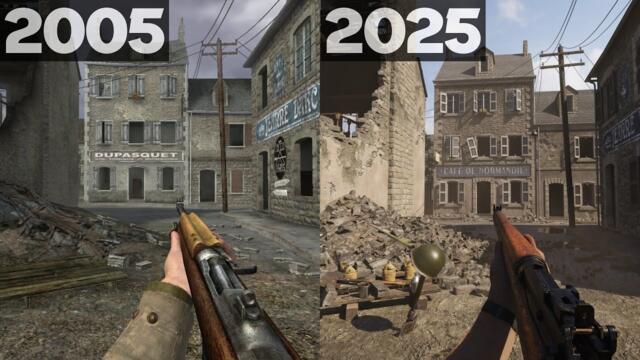 Call of Duty 2 (2005) Remake with Path Tracing - RTX Remix